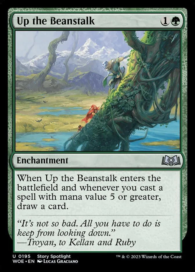 Up the Beanstalk Front Face