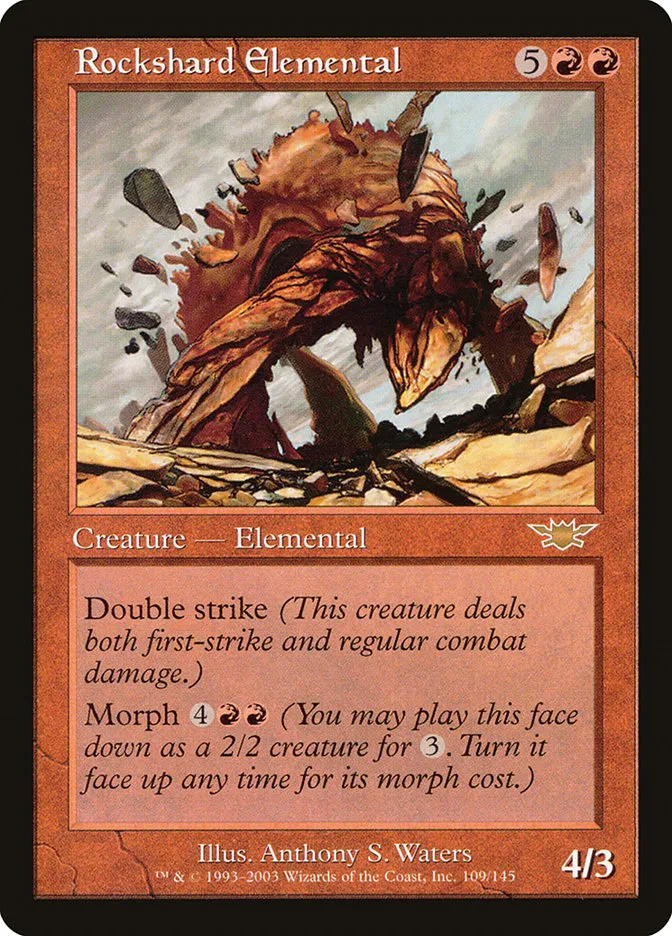 Rockshard Elemental Front Face