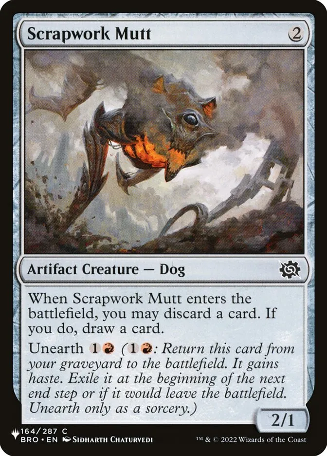 Scrapwork Mutt Front Face