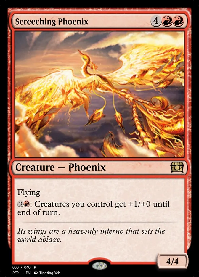 Screeching Phoenix Front Face