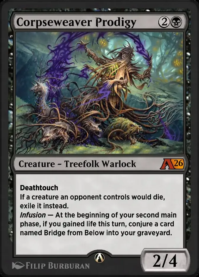 Corpseweaver Prodigy Front Face