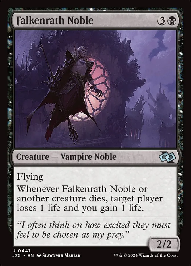 Falkenrath Noble Front Face