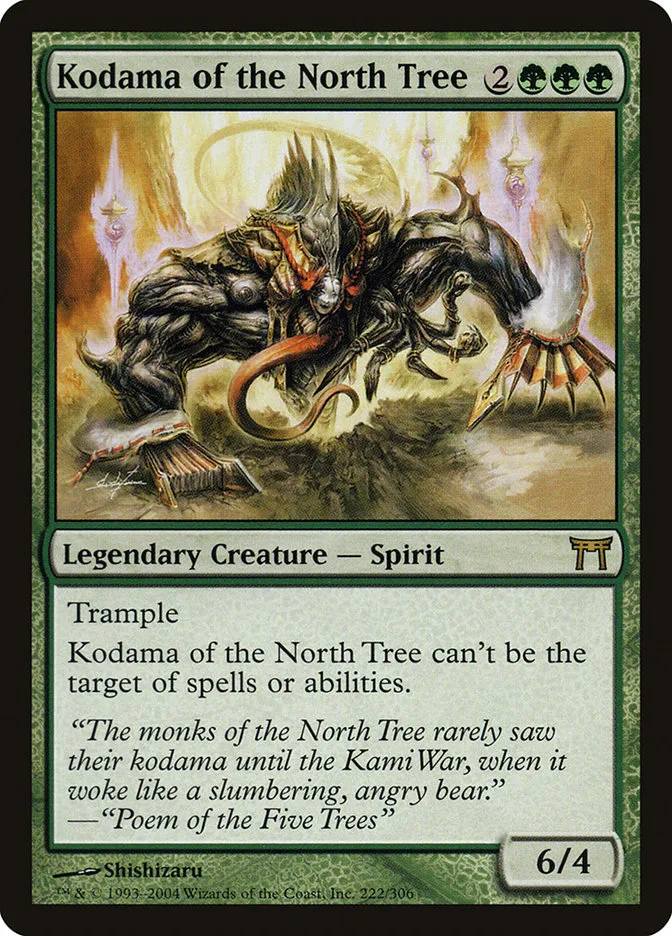 Kodama of the North Tree Front Face