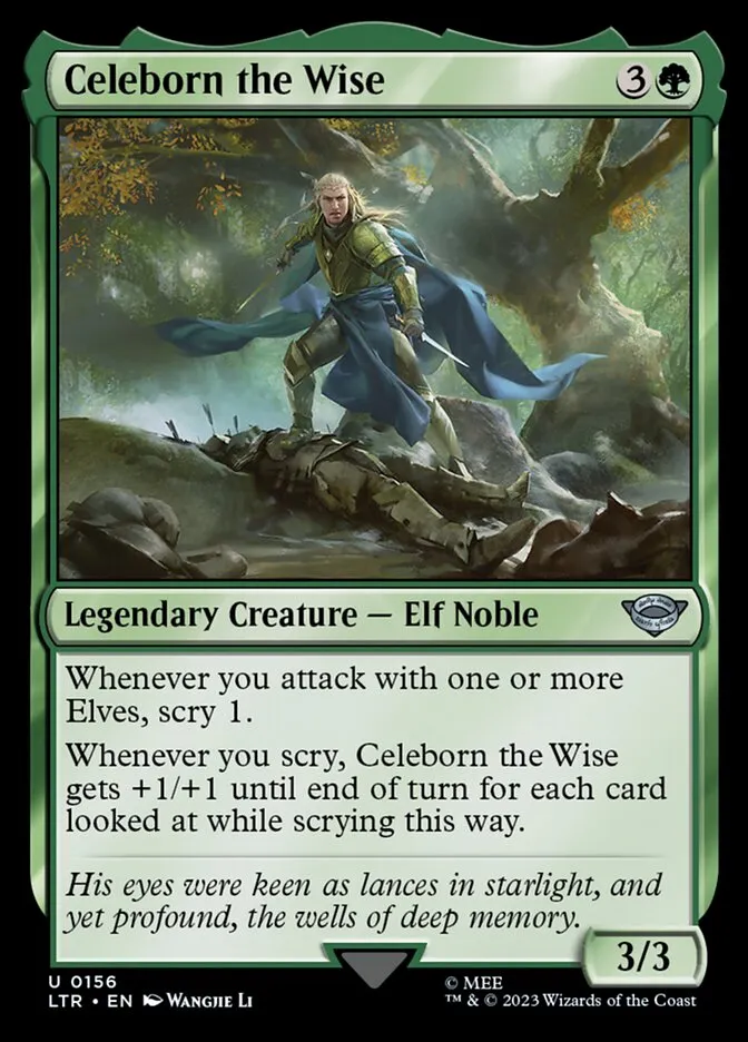 Celeborn the Wise Front Face