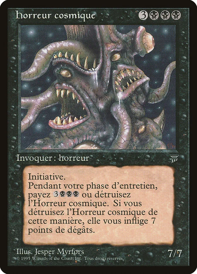 Cosmic Horror Front Face