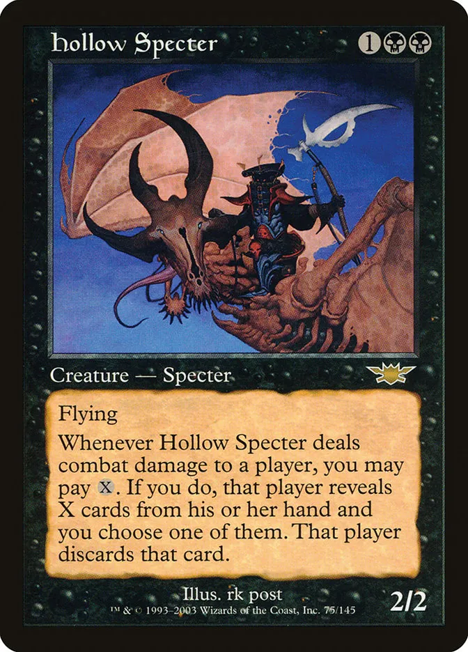 Hollow Specter Front Face