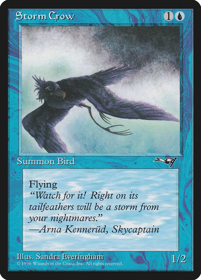 Storm Crow Front Face