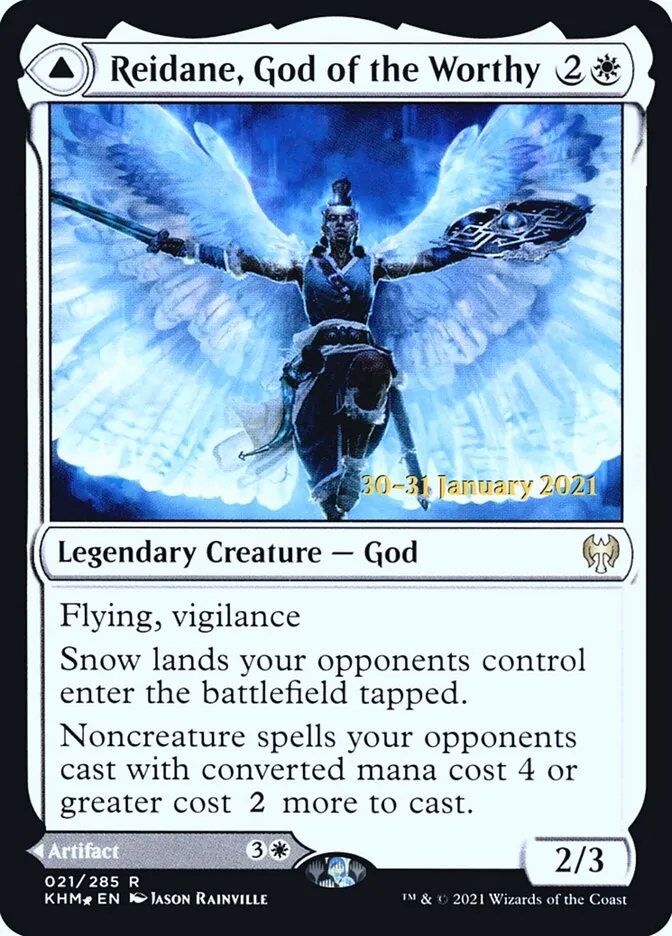 Reidane, God of the Worthy // Valkmira, Protector's Shield Front Face