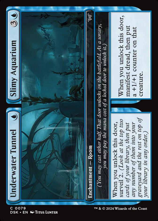 Underwater Tunnel // Slimy Aquarium Front Face