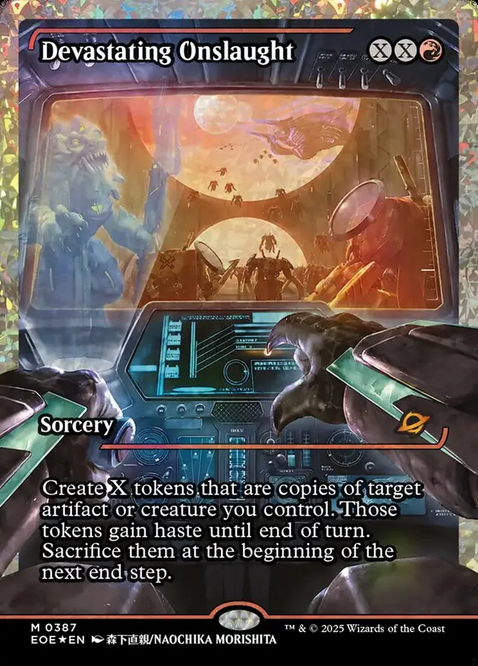 Devastating Onslaught Front Face
