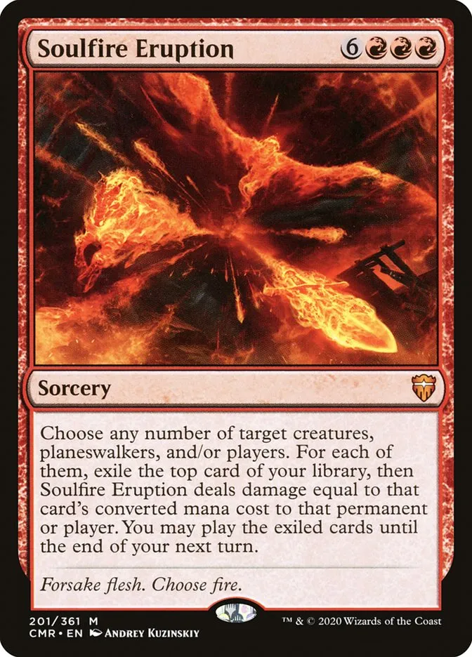 Soulfire Eruption Front Face