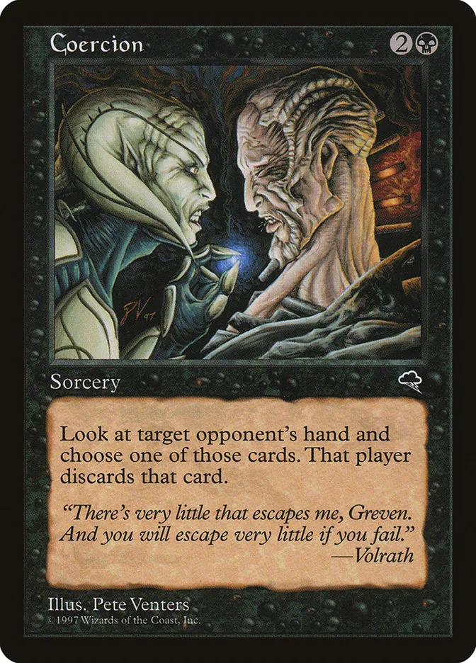Coercion Front Face