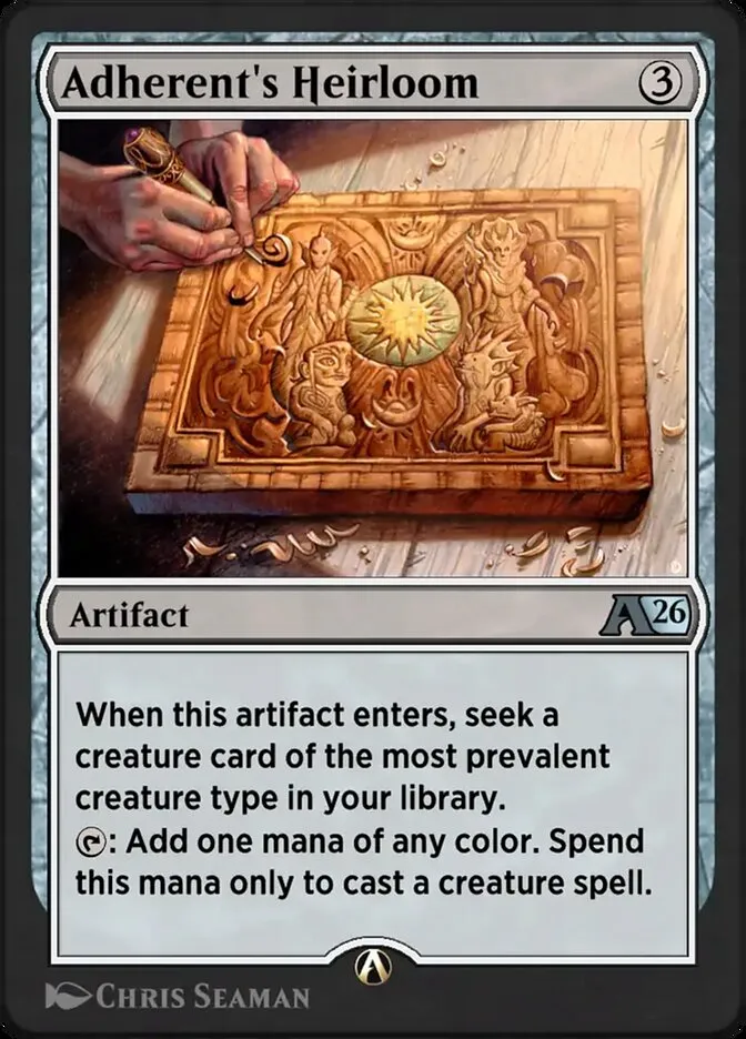 Adherent's Heirloom Front Face