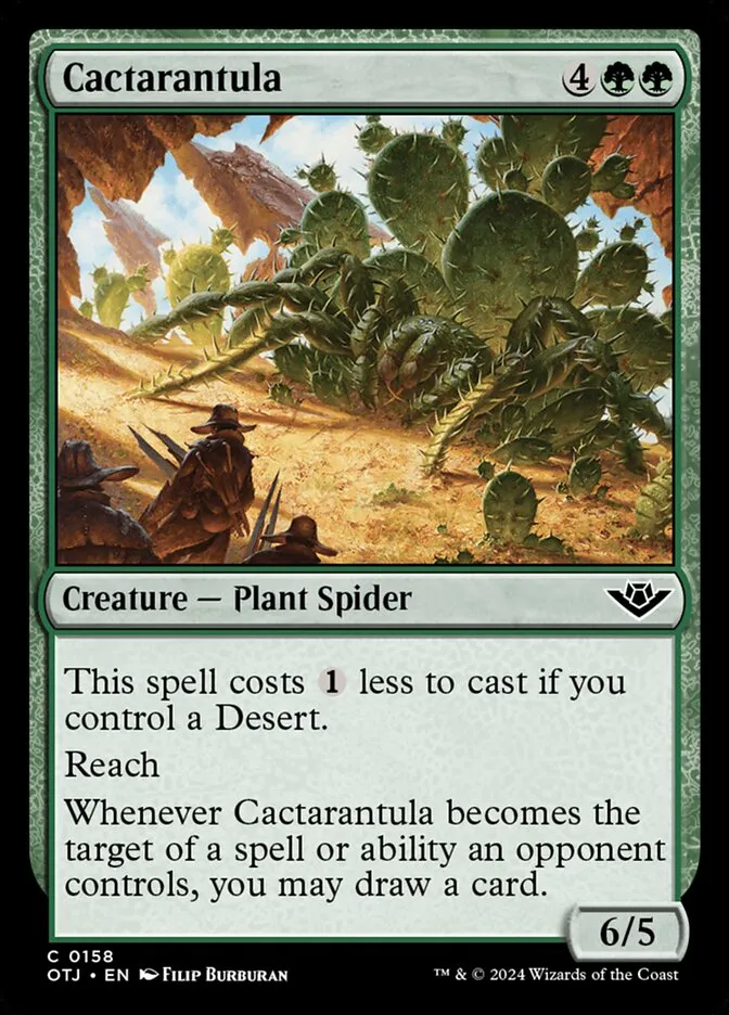 Cactarantula Front Face