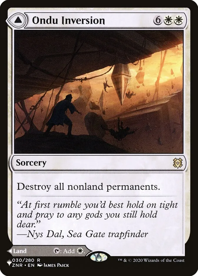 Ondu Inversion // Ondu Skyruins Front Face