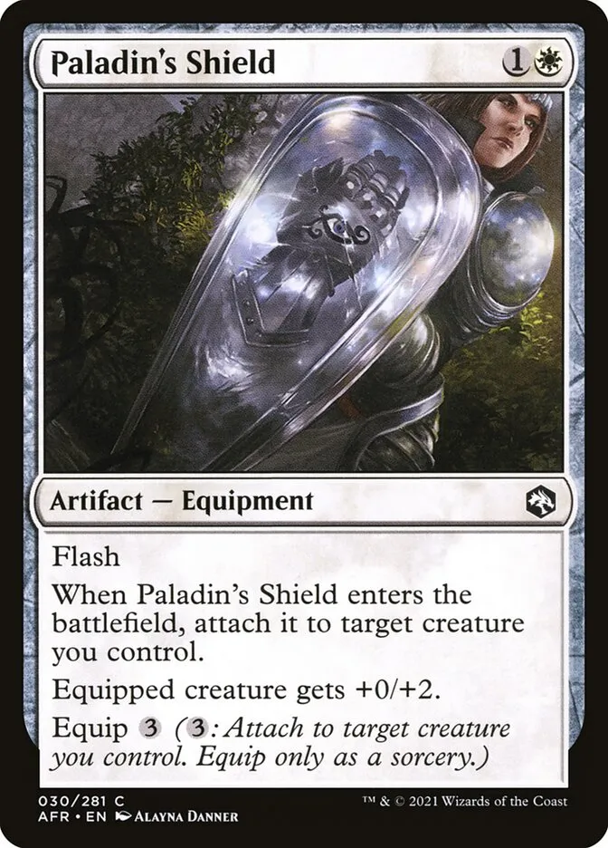 Paladin's Shield Front Face