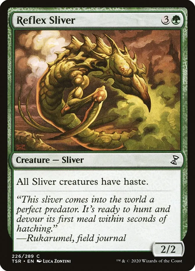 Reflex Sliver Front Face