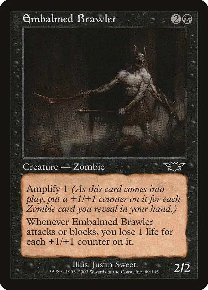 Embalmed Brawler Front Face