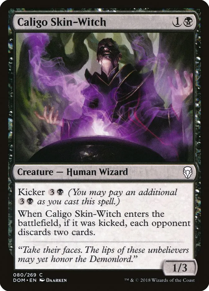 Caligo Skin-Witch Front Face