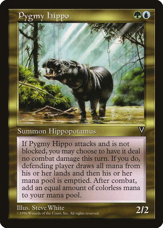Pygmy Hippo Front Face