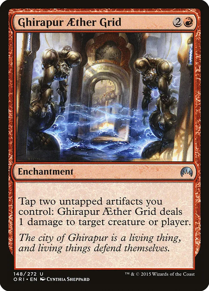 Ghirapur Aether Grid Front Face