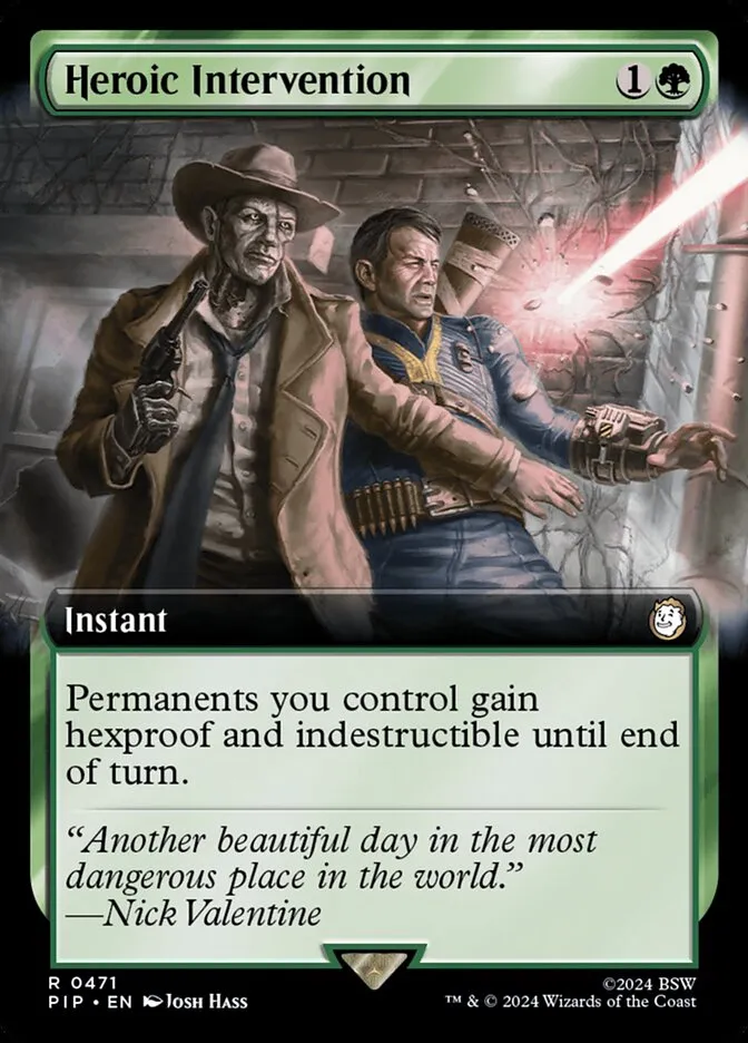 Heroic Intervention Front Face