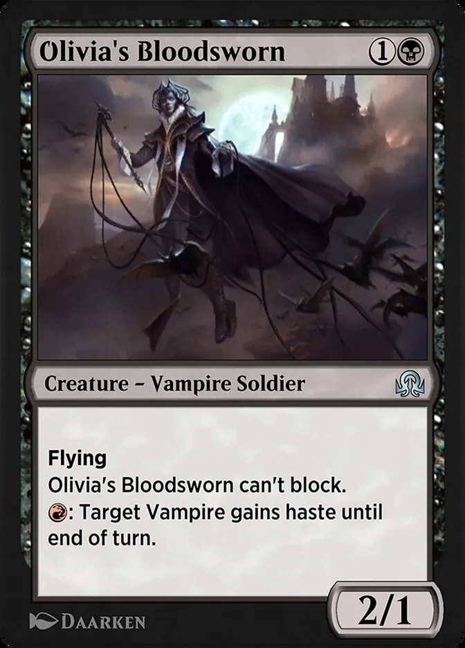 Olivia's Bloodsworn Front Face