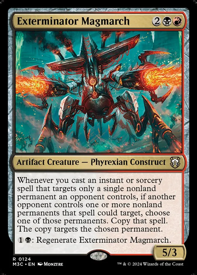 Exterminator Magmarch Front Face