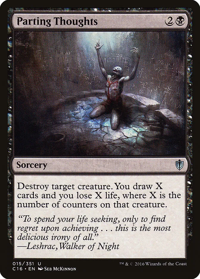 Parting Thoughts Front Face
