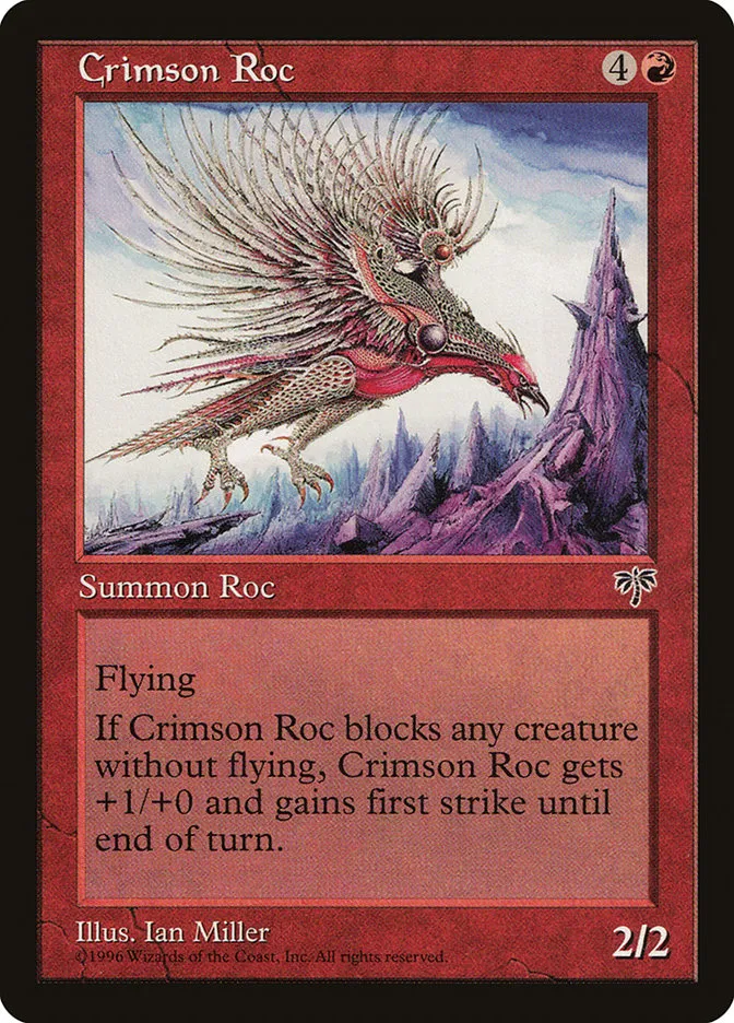 Crimson Roc Front Face