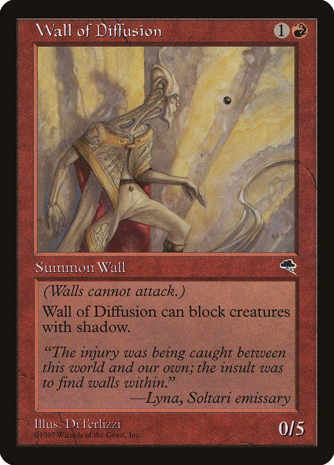 Wall of Diffusion Front Face