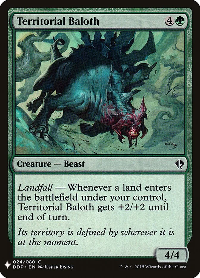 Territorial Baloth Front Face