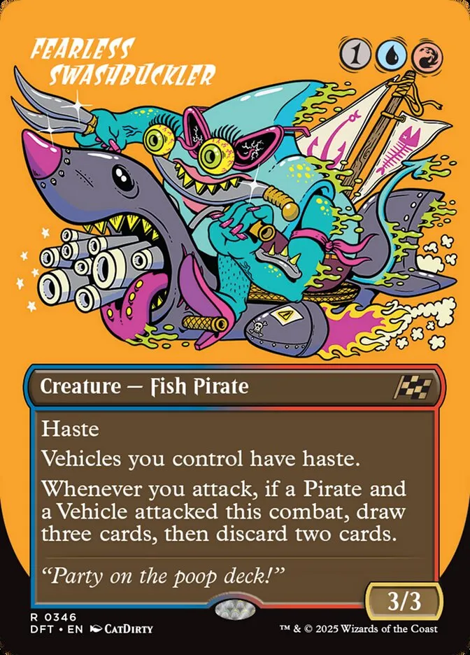 Fearless Swashbuckler Front Face