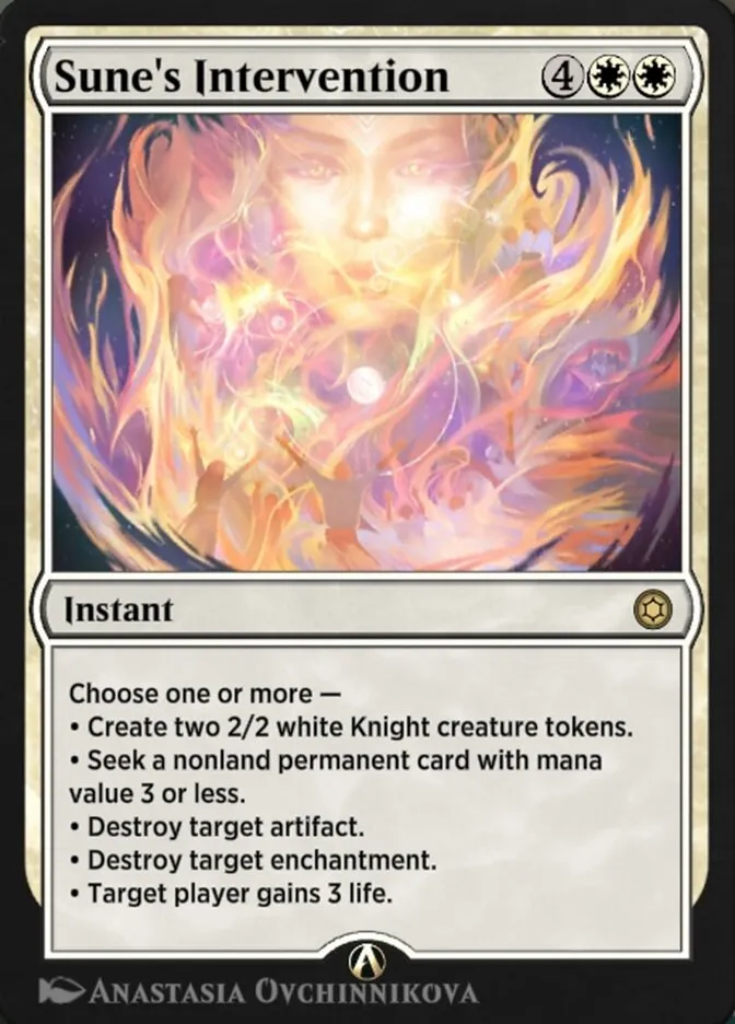 Sune's Intervention Front Face