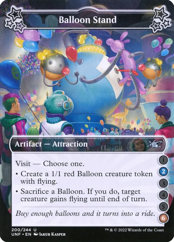 Balloon Stand Front Face