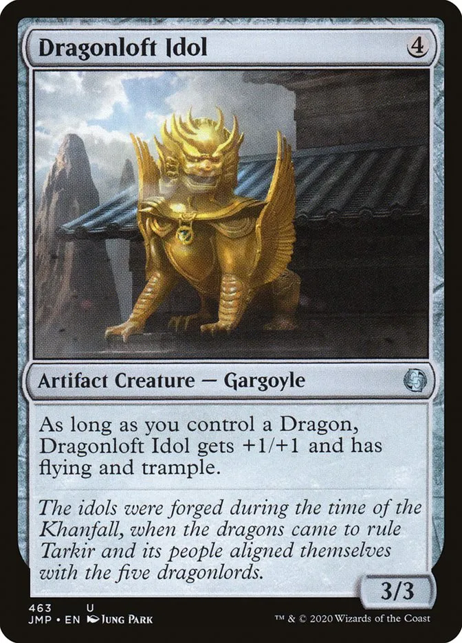 Dragonloft Idol Front Face