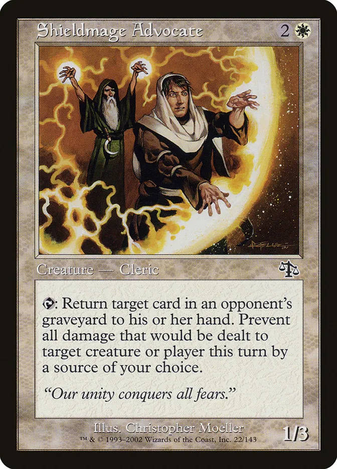 Shieldmage Advocate Front Face