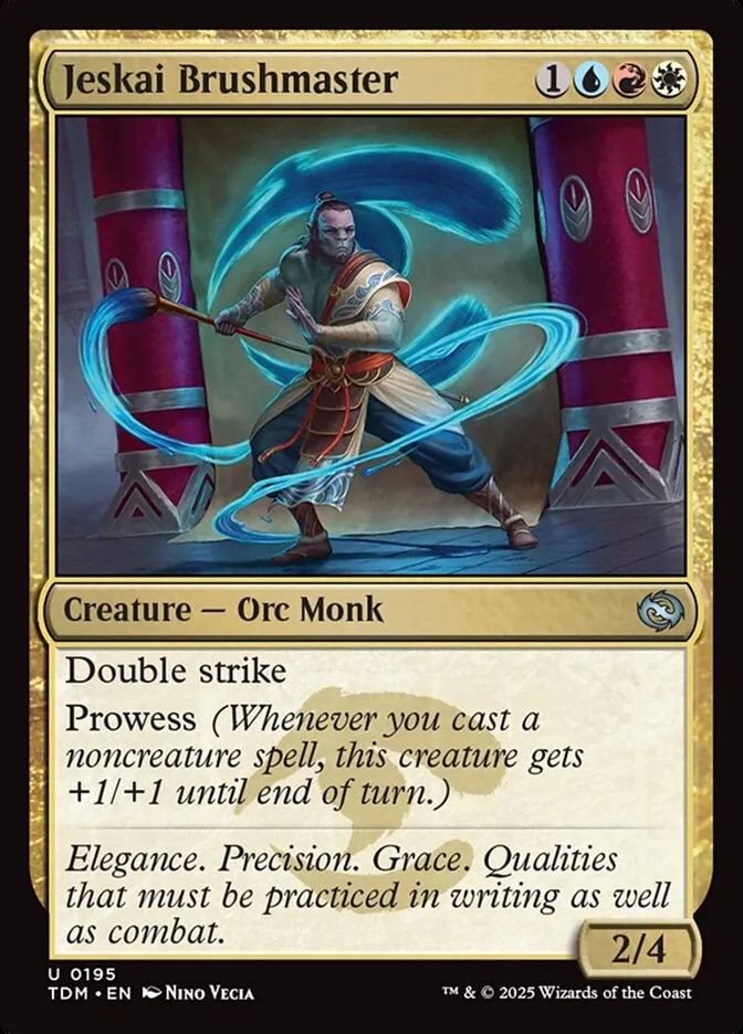 Jeskai Brushmaster Front Face