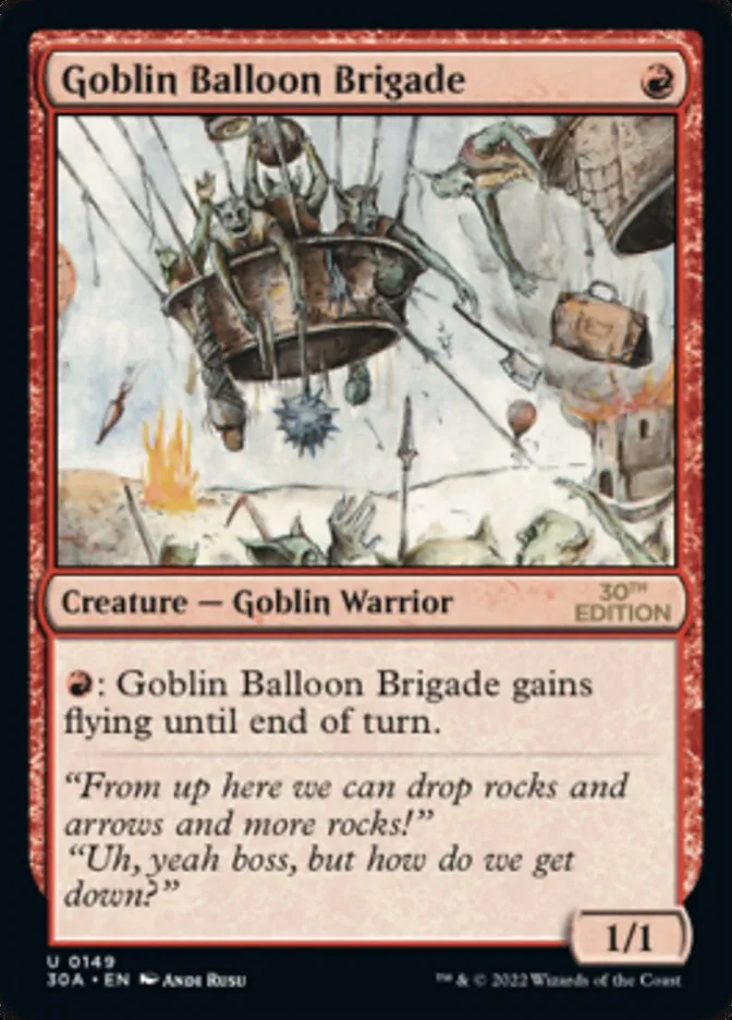 Goblin Balloon Brigade Front Face