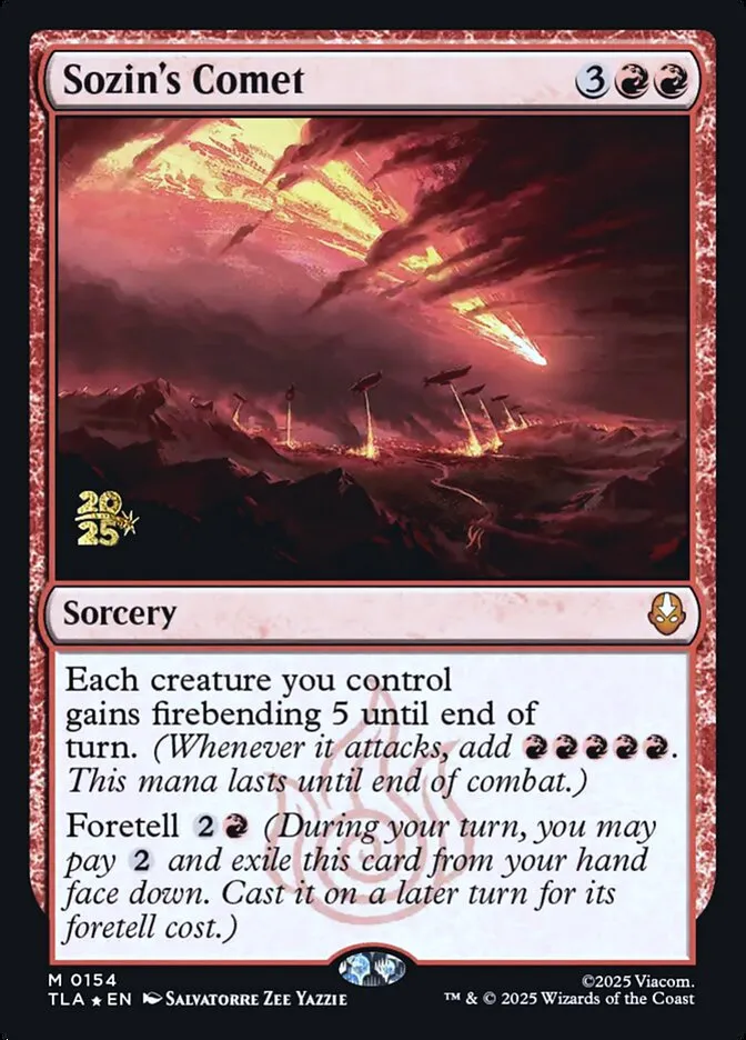 Sozin's Comet Front Face