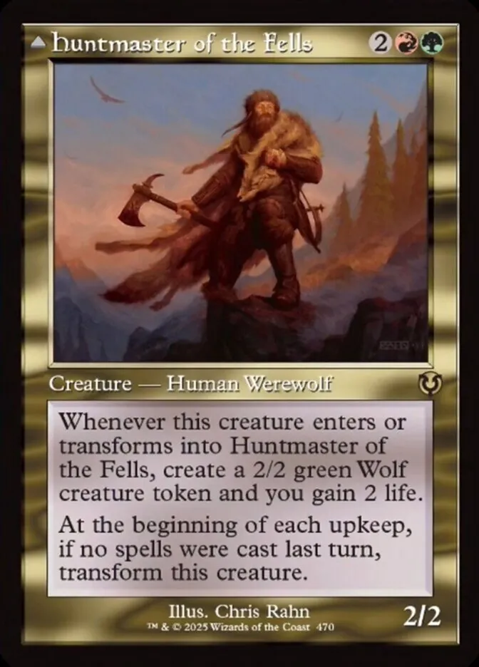 Huntmaster of the Fells // Ravager of the Fells Front Face