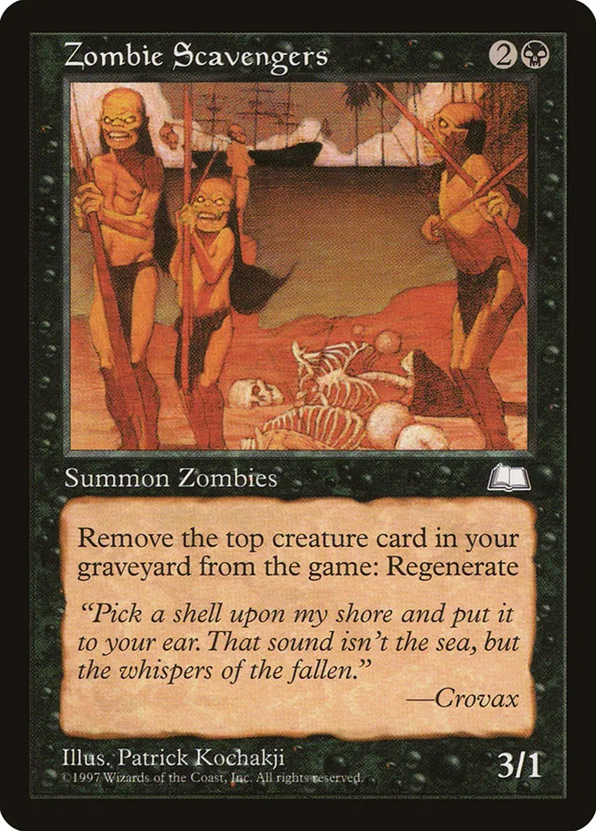 Zombie Scavengers Front Face