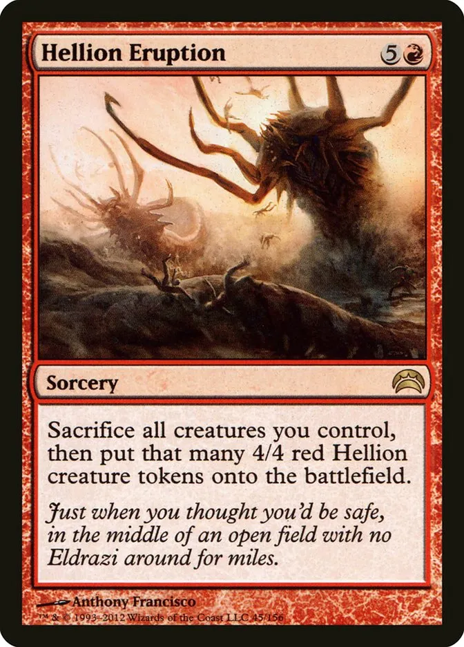 Hellion Eruption Front Face