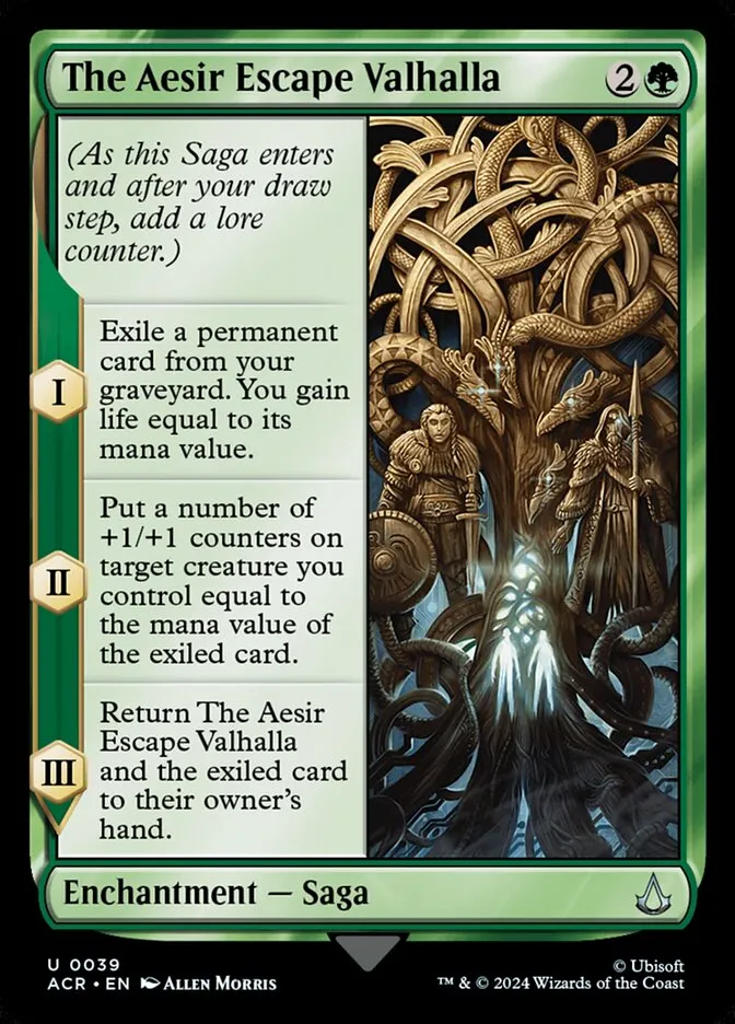 The Aesir Escape Valhalla Front Face