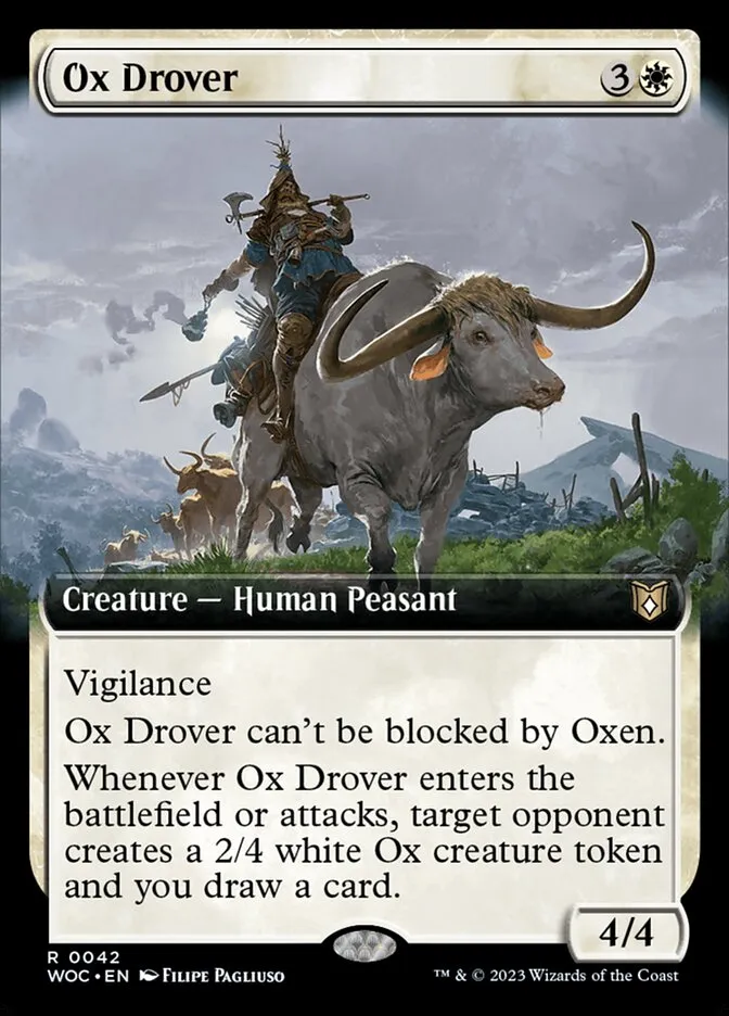 Ox Drover Front Face
