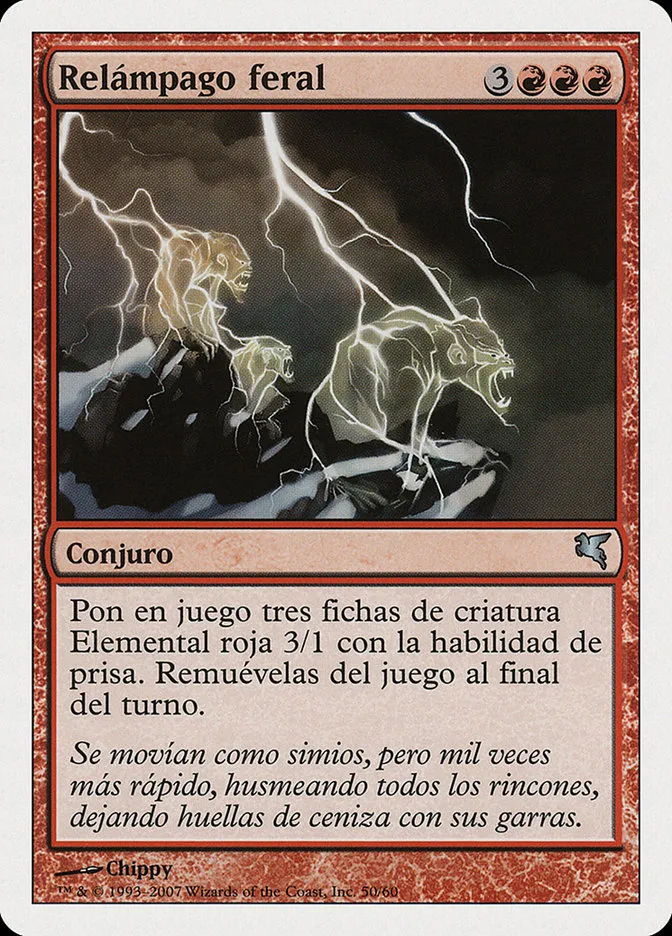 Feral Lightning Front Face