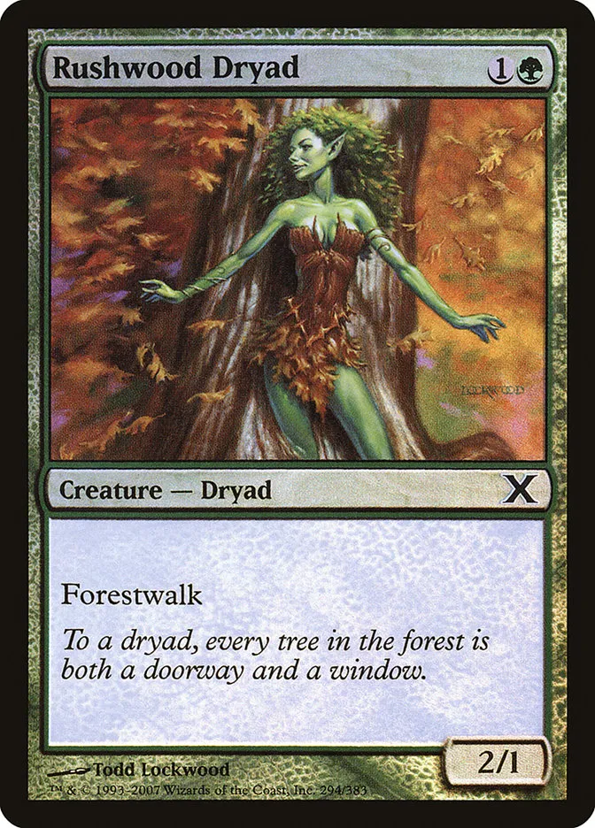Rushwood Dryad Front Face