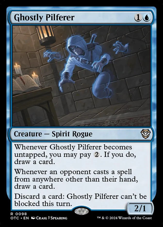 Ghostly Pilferer Front Face