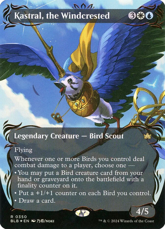 Kastral, the Windcrested Front Face