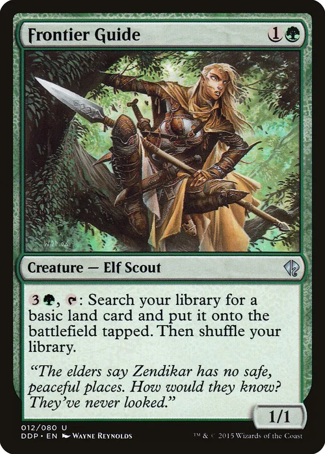 Frontier Guide Front Face